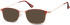 SFE-10526 sunglasses in Pink Gold/Red