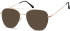 SFE-10527 sunglasses in Pink Gold/Black