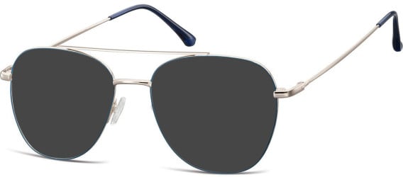 SFE-10527 sunglasses in Silver/Blue