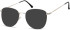 SFE-10529 sunglasses in Silver/Black