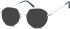 SFE-10530 sunglasses in Silver/Blue