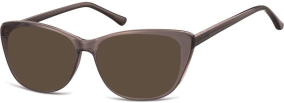 SFE-10532 sunglasses in Milky Grey