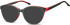 SFE-10534 sunglasses in Black/Red