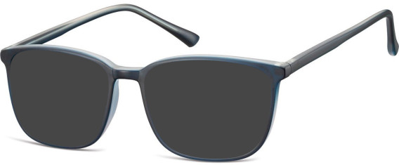 SFE-10536 sunglasses in Dark Blue/Clear