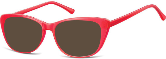 SFE-10537 sunglasses in Milky Red
