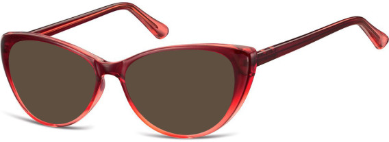 SFE-10545 sunglasses in Gradient Red
