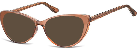 SFE-10545 sunglasses in Light Crystal Brown
