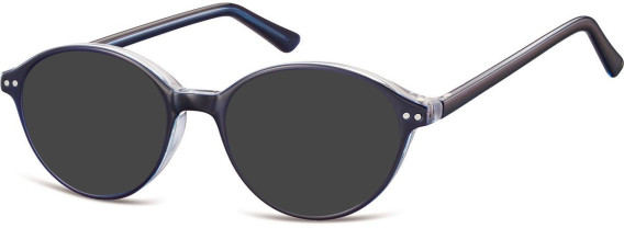 SFE-10552 sunglasses in Dark Blue/Clear