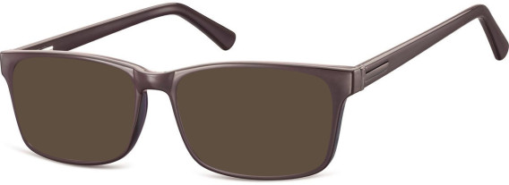 SFE-10554 sunglasses in Shiny Dark Brown