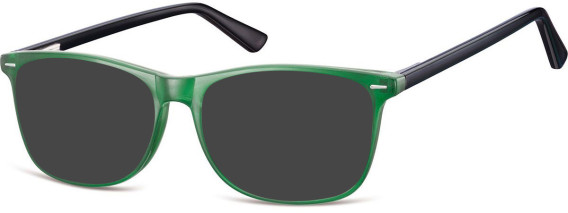 SFE-10557 sunglasses in Green/Black