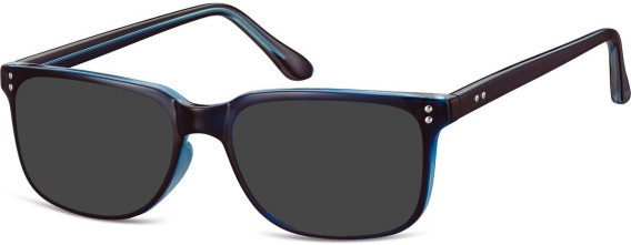 SFE-10563 sunglasses in Dark Blue/Clear