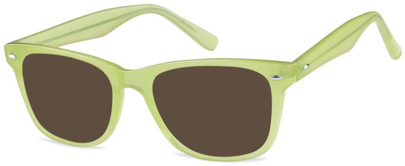 SFE-10573 sunglasses in Clear Olive