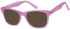 SFE-10573 sunglasses in Clear Pink