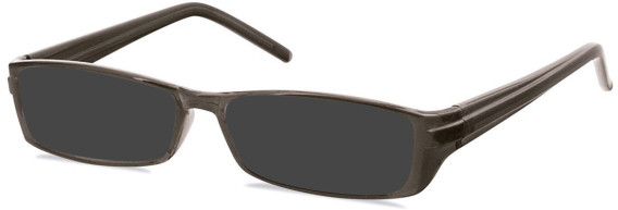 SFE-10581 sunglasses in Clear Grey