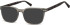 SFE-10655 sunglasses in Clear Dark Grey