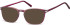 SFE-10663 sunglasses in Transparent Dark Purple