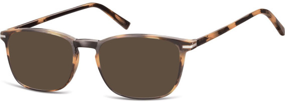 SFE-10663 sunglasses in Transparent Soft Demi