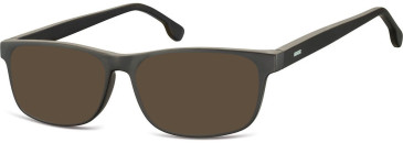 SFE-10665 sunglasses in Matt Black