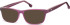 SFE-10665 sunglasses in Matt Purple/Clear
