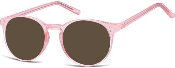 SFE-10666 sunglasses in Clear Pink