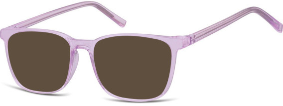 SFE-10667 sunglasses in Clear Purple