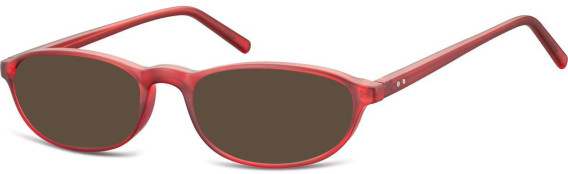 SFE-10668 sunglasses in Red