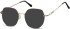 SFE-10671 sunglasses in Light Gunmetal/Matt Black