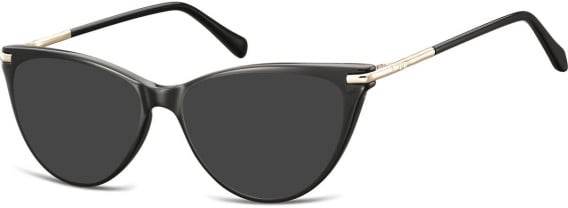 SFE-10688 sunglasses in Black/Gold