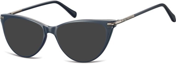 SFE-10688 sunglasses in Dark Blue/Gunmetal