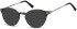 SFE-10691 sunglasses in Black/Gunmetal