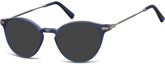 SFE-10691 sunglasses in Dark Blue/Gunmetal