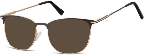 SFE-10900 sunglasses in Pink Gold/Black
