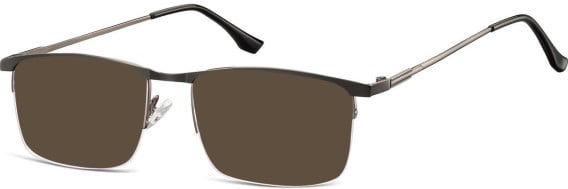 SFE-10902 sunglasses in Gunmetal/Black
