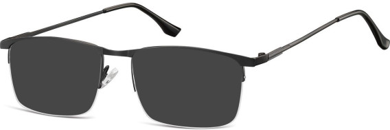 SFE-10902 sunglasses in Matt Black