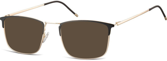 SFE-10903 sunglasses in Gold/Black