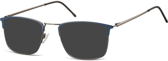 SFE-10903 sunglasses in Gunmetal/Blue