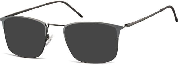 SFE-10903 sunglasses in Matt Black/Gunmetal