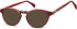 SFE-10913 sunglasses in Dark Red