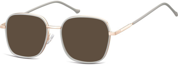 SFE-10925 sunglasses in Gold/Grey