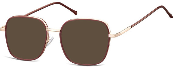 SFE-10925 sunglasses in Gold/Red
