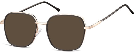 SFE-10925 sunglasses in Pink Gold/Black