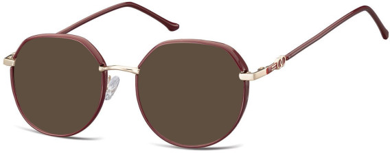SFE-10926 sunglasses in Gold/Red