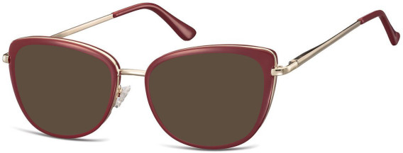 SFE-10930 sunglasses in Gold/Red