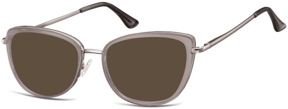 SFE-10930 sunglasses in Light Gunmetal/Grey