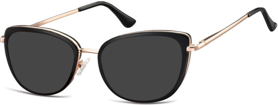 SFE-10930 sunglasses in Pink Gold/Black