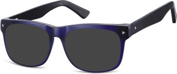 SFE-8818 sunglasses in Clear Blue/Black