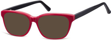 SFE-2032 sunglasses in Burgundy/Black