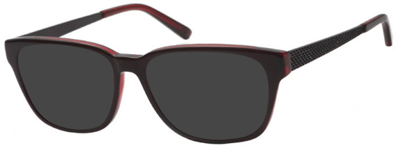 SFE-2037 sunglasses in Dark Red