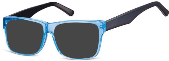 SFE-9068 sunglasses in Clear Blue/Black