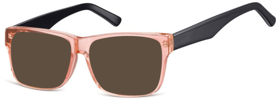 SFE-9068 sunglasses in Clear Brown/Black